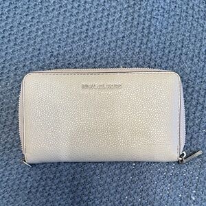 Michael Kors Light Gray Wallet